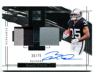 Zamir White Panini Impeccable Elegance Rookie Patch Auto 30/75