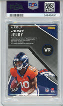Jerry Jeudy Autographed 2020 Panini XrRookie Excellence Jersey Card #RXCJJ (PSA)