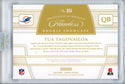 Tua Tagovailoa 2020 Panini Flawless Rookie Showcase Quad Patch Card #RS4