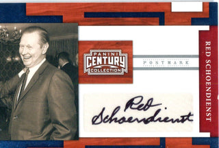 Red Schoendienst 2010 Panini Century Collection Autographed Card #205/250