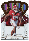 Xavier McKinney 2020 Panini Chronicles Draft Picks Crown Royale Rookie Card