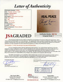 Richard Nixon "7-10-92" Autographed "Real Peace" Book (JSA Graded Auto 9)