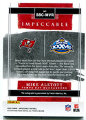 Mike Alstott Panini Impeccable 11/75 Super Bowl Champion Autograph Card