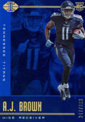 A.J. Brown 2019 Panini Illusions Rookie Card #247/299