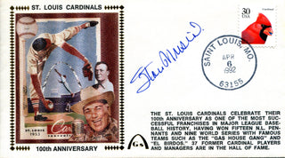 Stan Musial Autographed April 6th 1992 First Day Cover (JSA)