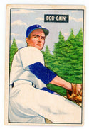 Bob Cain 1951 Bowman Card #197