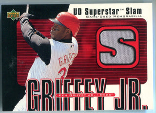 Ken Griffey 2002 Upper Deck Superstar Slam #SS-KG Memorabilia Card