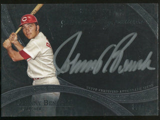 Johnny Bench Autographed 2014 Topps Five Star Silver Signatures Card #32/50