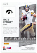 Nate Stanley 2020 Panini Chronicles Draft Picks Absolute Rookie Card