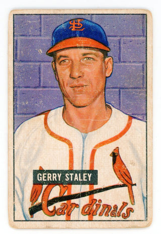 Gerry Staley 1951 Bowman Card #121