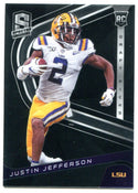 Justin Jefferson 2020 Panini Chronicles Draft Picks Spectra Rookie Card