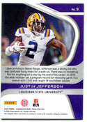 Justin Jefferson 2020 Panini Chronicles Draft Picks Spectra Rookie Card