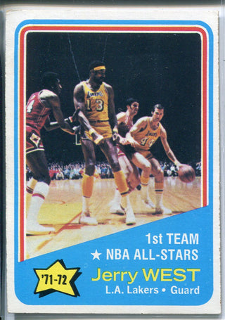 Jerry West 1972-73 Topps All-Star Card