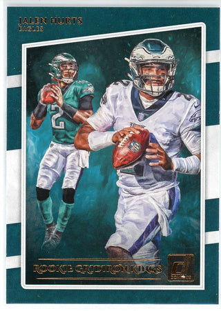 Jalen Hurts 2020 Panini Donruss Gridiron Kings Rookie Card #RGK-JAH