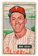 Mike Goliat 1951 Bowman Card #77