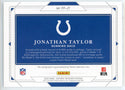 Jonathan Taylor Autographed 2020 Panini National Treasures Field Pass Rookie Card #FP-JT