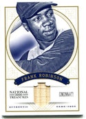 Frank Robinson National Treasures Authentic Bat Card 79/99