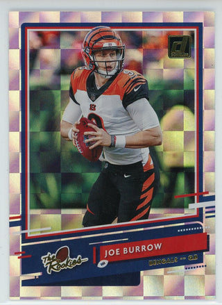Joe Burrow 2020 Panini Donruss The Rookies Card #TR-JB