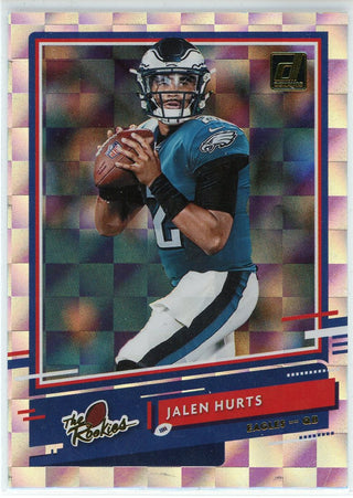 Jalen Hurts 2020 Panini Donruss The Rookies Card #TR-JAH