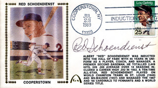 Red Schoendienst Autographed Gateway July 23 1989 First Day Cover