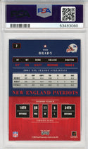 Tom Brady 2002 Playoff Contenders Season Ticket Card #7 (PSA Mint 9)