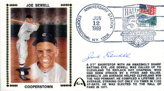 Joe Sewell Autographed Gateway June 12 1989 First Day Cover