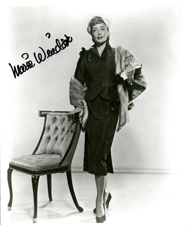 Marie Windsor Autographed 8x10 Photo