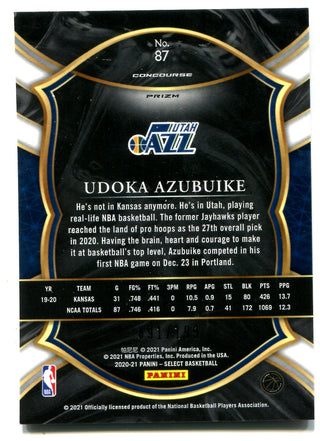 Udoka Azubuike 2020 Red Select Rookie Card #87 /199