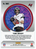 Tom Brady 2021 Panini Mosaic Men of Mastery Insert Card #MM2