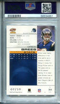 Drew Brees 2002 Pacific Nights S.E #364 PSA NM-MT 8 Card /10