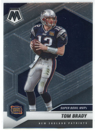 Tom Brady 2021 Panini Mosaic Super Bowl MVP's Card #282