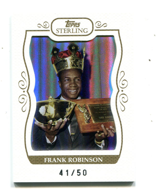 Frank Robinson 2008 Topps Sterling White #FR11 Card 41/50
