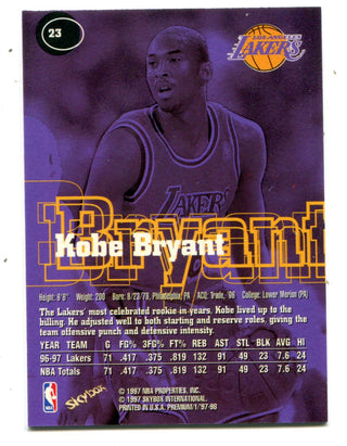 Kobe Bryant 1997 Skybox Premium #23 Card