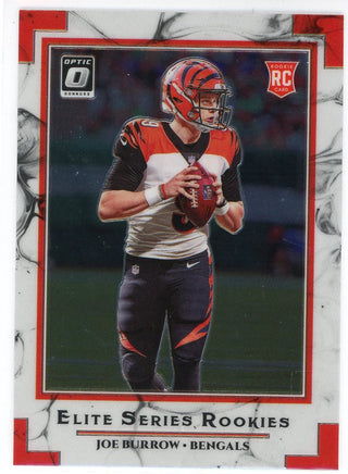 Joe Burrow 2020 Panini Donruss Optic Elite Series Rookies Card #ESR-JB