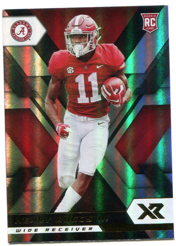 Henry Ruggs III 2020 Panini Chronicles Draft Picks Xr Rookie Card