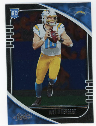 Justin Herbert 2020 Panini Absolute Football #167 Card