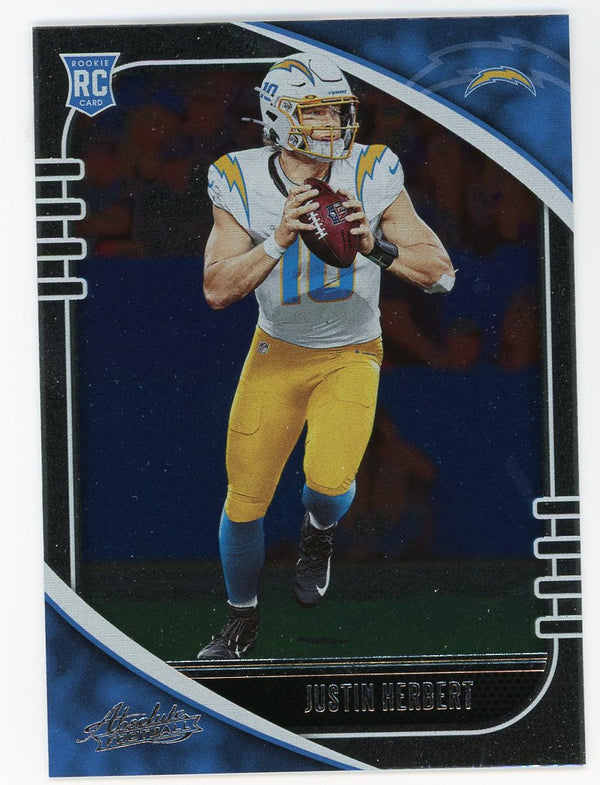 Justin Herbert 2020 Panini Absolute Football #167 Card