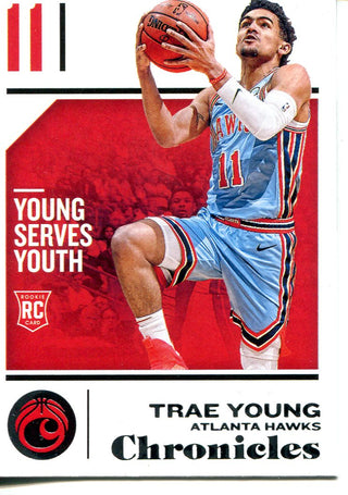Trae Young 2019 Chronicles Rookie Card