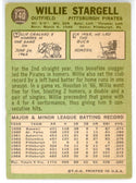 Willie Stargell 1967 Topps Card #140