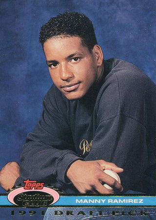 Manny Ramirez 1991 Topps Stadium Club Rookie Card