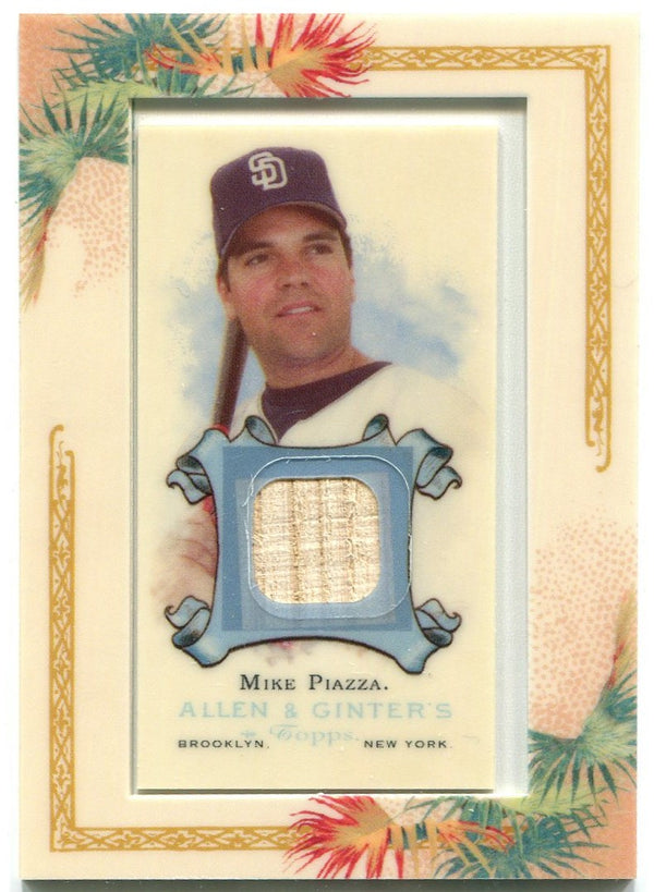 Mike Piazza Allen and Ginter Bat Card