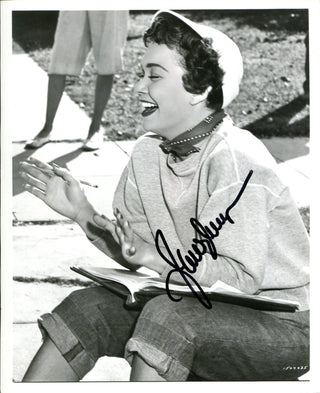 Jane Waytt Autographed B&W 8x10 Photo