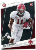 Henry Ruggs III 2020 Panini Chronicles Draft Picks Phoenix Rookie Card