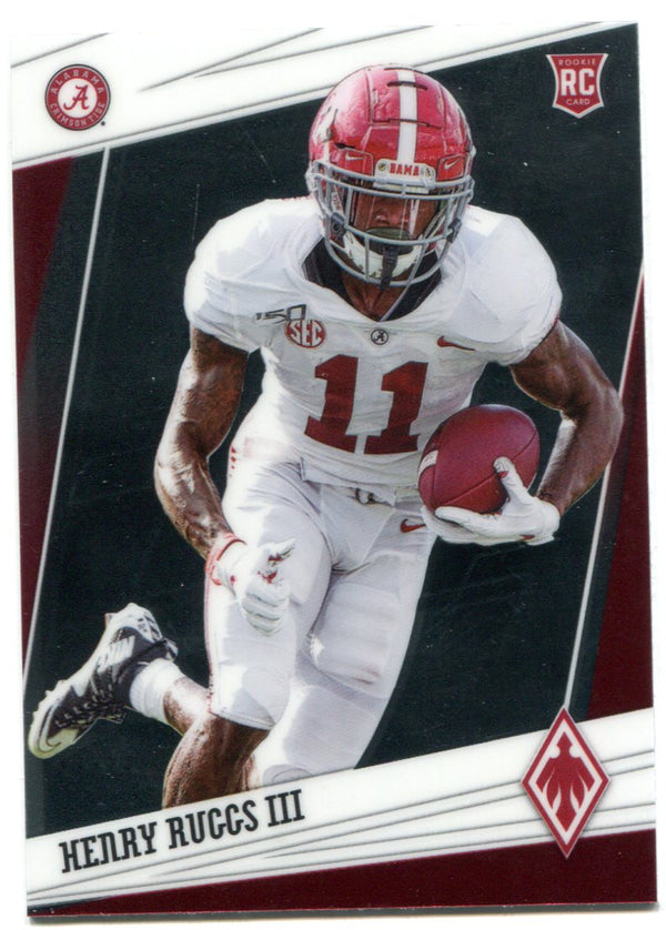Henry Ruggs III 2020 Panini Chronicles Draft Picks Phoenix Rookie Card