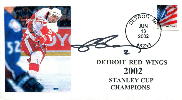 Jiri Fischer Autographed First Day Cover