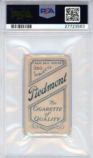 John McGraw 1909-11 T206 Piedmont 350 Portrait No Cap Tobacco Card (PSA VG-EX 4)