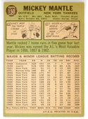 Mickey Mantle 1967 Topps Card #150