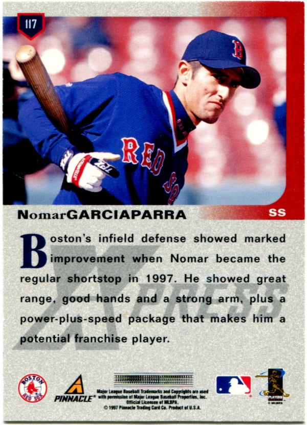 Nomar Garciaparra Pinnacle Xpress Rookie 1997