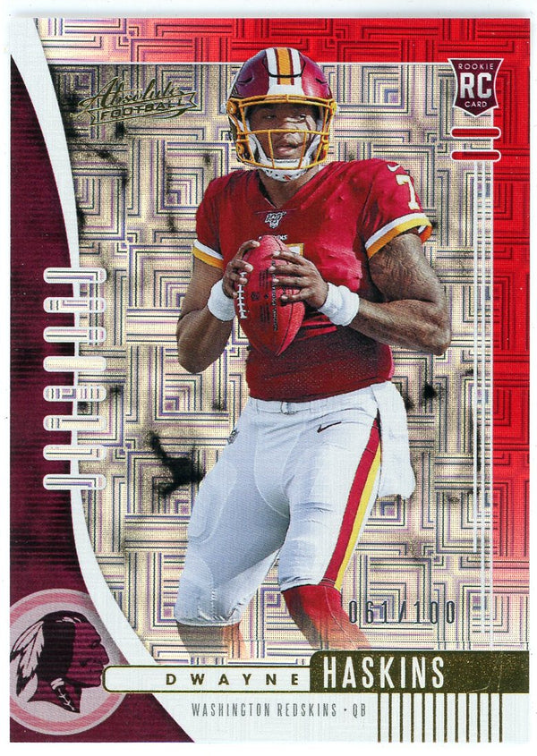 Dwyane Haskins 2019 Panini Absolute Rookie Card #116