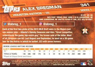 Alex Bregman 2017 Topps Rookie Card